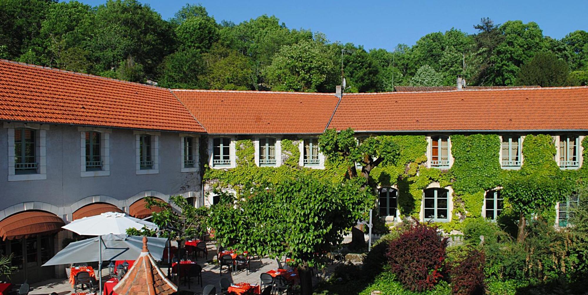 Logis Hostellerie Du Perigord Vert Brantome Bagian luar foto